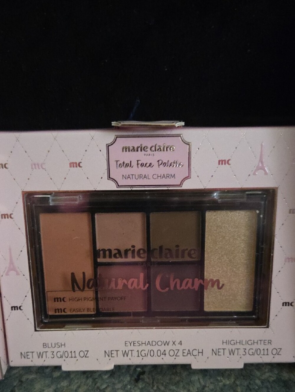 3 Piece Marie Claire Paris Face Palette & Eyelash & Brow Serum Set - Picture 3 of 5
